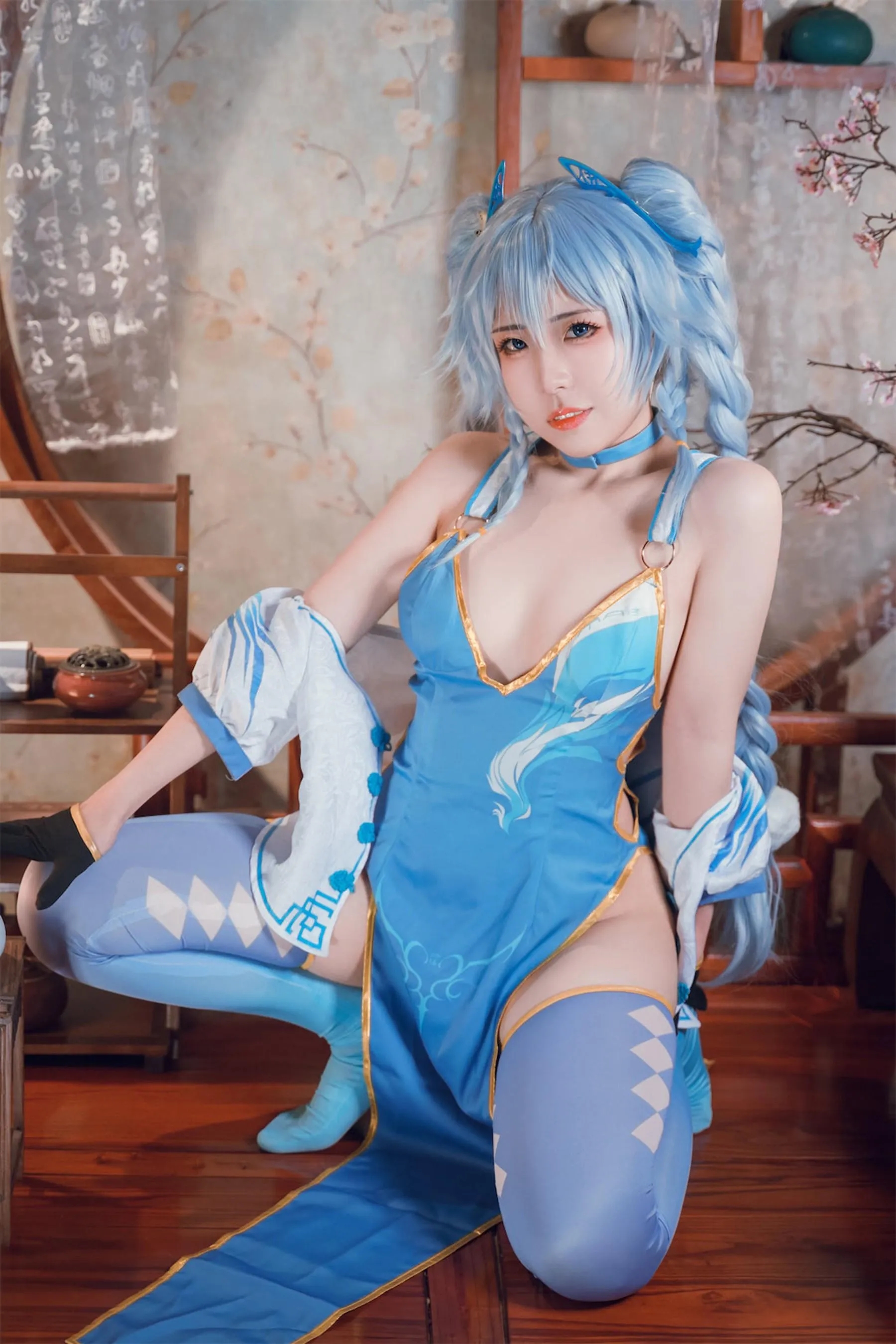 虎森森 – NO.17 少女前线 翠雀媚 [41P]插图7